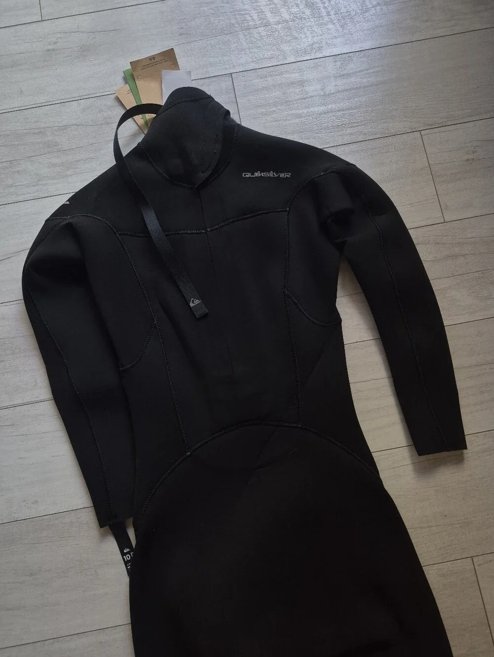 QUIKSILVER NEW Boys Everyday Sessions 3/2 Back Zip Wetsuit
